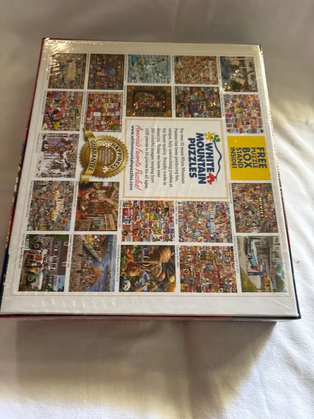 The Holidays White Mountain 1000 Piece Jigsaw Puzzle By James Mellett - Large Pi